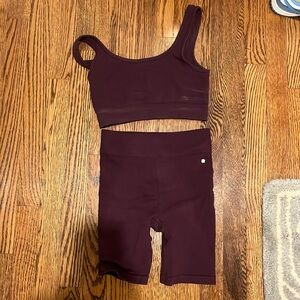 Dark Purple Fabletics Set